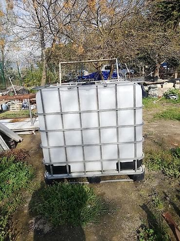 kapron bak qiymeti: Bak, Plastik, 1000 l l, İşlənmiş, Ünvandan götürmə — 4