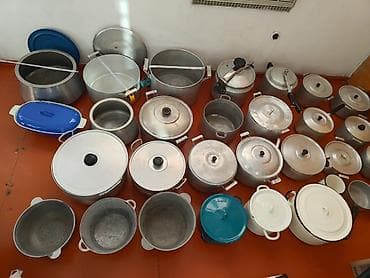 sup qazanı: Qazan, rəng - Ağ, Alüminium — 3