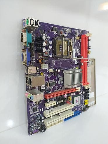 Modemlər və şəbəkə avadanlıqları: Ana Plata "DDR2 LGA 775 ECS G31T-M" ⭐DDR2 LGA 775 ECS G31T-M (İdeal, 2 — 3