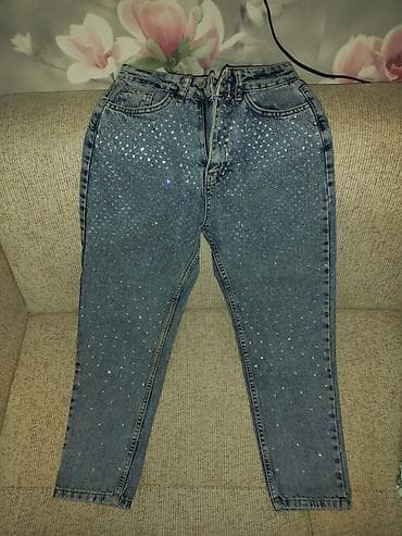 Ponza Plus qadın cins şalvar - Model: yüksək belli, düz/konusvari — 1