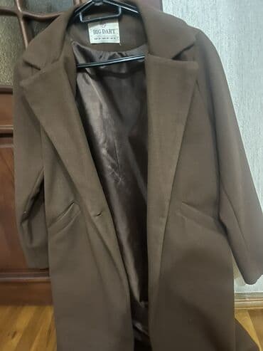 Qadın şalvarları: Palto, Standart, rəng - Qəhvəyi — 2