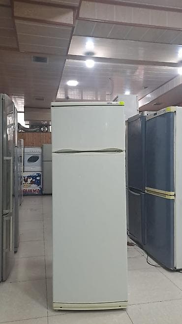 pitminutka satisi: İki qapılı soyuducu (üst qutu dondurucu) - Klassik ağ korpus — 1