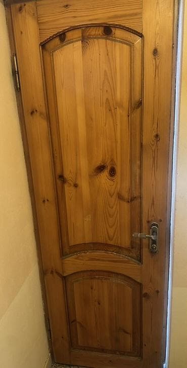 hava: taxtalar: Taxta giriş/qapı - Material: təbii ağac (taxta panellər, dekorativ — 2