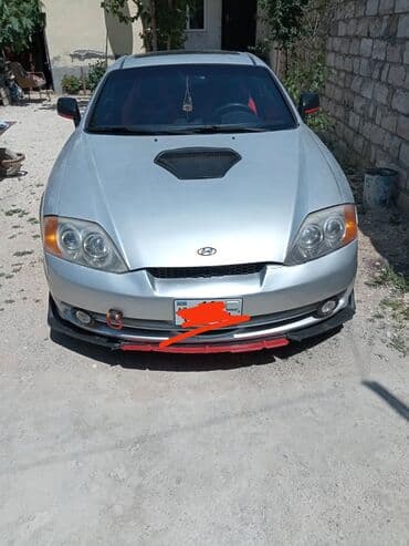 diffuzor: Hyundai Coupe (Tiburon) – gümüş rəngli 2 qapılı sport kupe hazir — 6