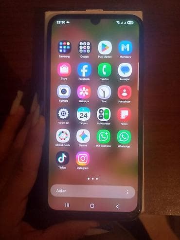 samsung notebook: Samsung Galaxy A25, 128 GB, rəng - Qara, İki sim kartlı — 2