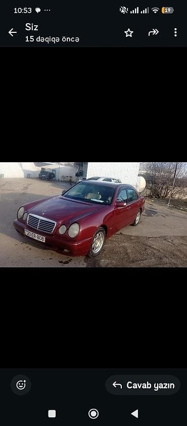 Mercedes-Benz E-Class (W210) sedan - Kuzov: 4 qapılı sedan, tünd lalafo.az -da Mercedes-Benz E-Class (W210) sedan - Kuzov: 4 qapılı sedan, tünd