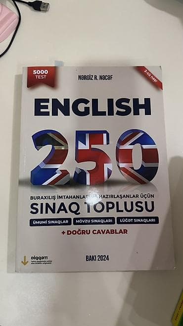 nergiz: “English 250 – Sınaq Toplusu” (Nərgiz R. Nəcəf), yenidir, istifade — 1