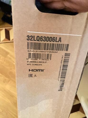 Elektronika: Yeni Televizor LG 32" Ünvandan götürmə — 2