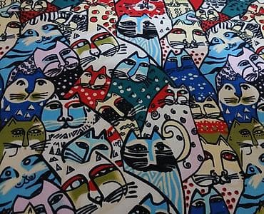 baş geyimi: Голубой 8 манат,малиновый с кошками 10 манат,новые с бирками. Məhsul — 4