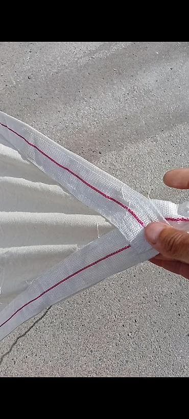 stapel parcalar: Palatka Tenti Ağ qalın rəngdir Uzunluğu 20 metr eni 7 metr İlgeylerin — 4