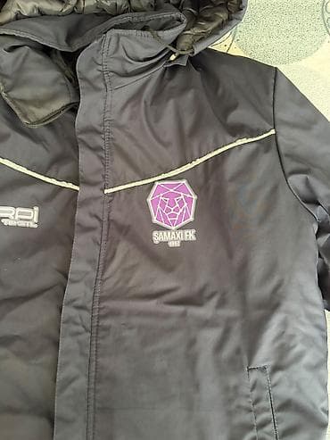 Üst geyimləri: Şamaxı FK loqolu qalın qış plaşı - Brend: Kirpi Tekstil - Rəng: tünd — 2