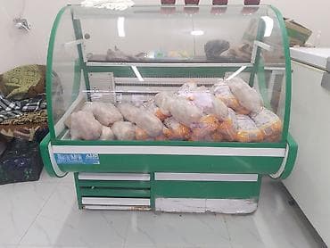 şüşe vitrin: Soyuducu vitrin – ət və toyuq məhsulları üçün - Tip: Şüşəli, ön — 2