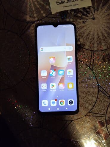 xiaomi redmi note 2: Redmi 12C, 64 ГБ, цвет - Черный, Отпечаток пальца — 4