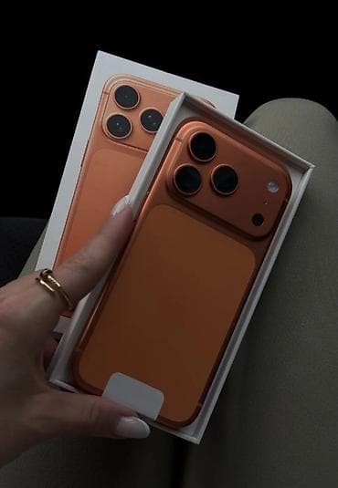 Məhsul: Portuqal narıncı rəngdə smartfon (qutuda) Iphone 17 pro max