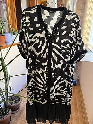 Qadın donu – NGReal marka - Rəng və naxış: qara-ağ, zebraya bənzər — 1