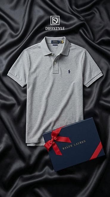 pol palto: Polo Ralph Lauren kişi polo köynəyi - Klassik 2 düyməli yaxalıq — 2