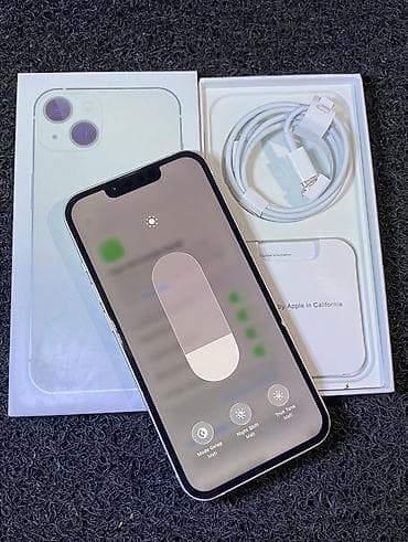 13 iphone: IPhone 13, 128 GB, Ağ, Zəmanət, Kredit, Simsiz şarj — 6