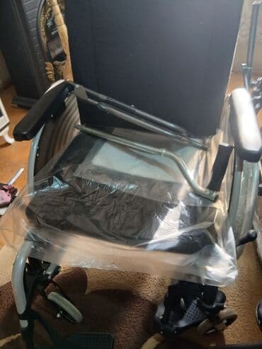 Universal əlil arabası - Güclü metal çərçivə, sabit və dayanıqlı