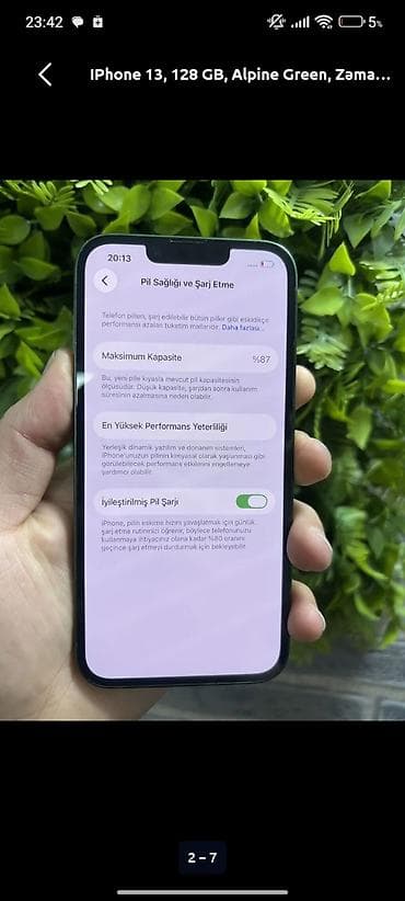 IPhone 13, 128 GB, Alpine Green, Face ID