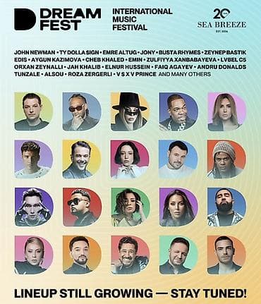 nilufer baki konserti: Dream Fest 25 İyul 2 bilet — 1
