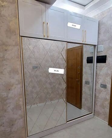 dehliz ucun oboylar: Yeni, Açılan, 3 qapılı Düz dolab, Dəhliz dolabı, Azərbaycan — 4