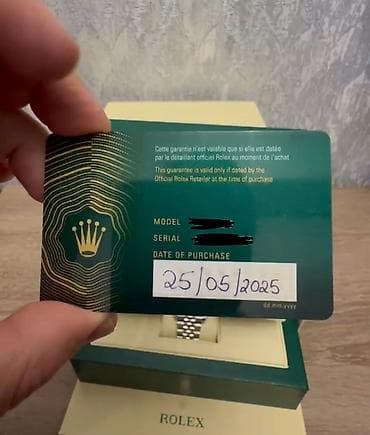 muncuqdan qolbaqlar: Qol saatı, Rolex, rəng - Boz — 7