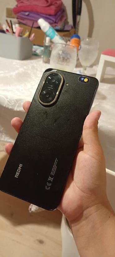 iphone a 6: Redmi A5, 128 GB, rəng - Qara, Sensor, Barmaq izi, İki sim kartlı — 1