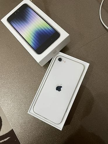 IPhone SE 2022, 64 GB, Ağ, Barmaq izi