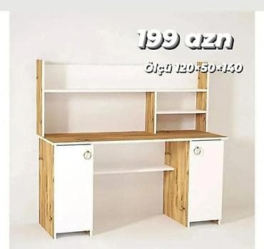 kapron stollar: Düz masa, Stulsuz, Polkalı, Siyirməsiz, Teksturalı laminat — 1