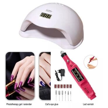 dırnaq seti: Manikur pedikur set ☑️Manikur Pedikür üçün frez Dırnaq yonan — 1