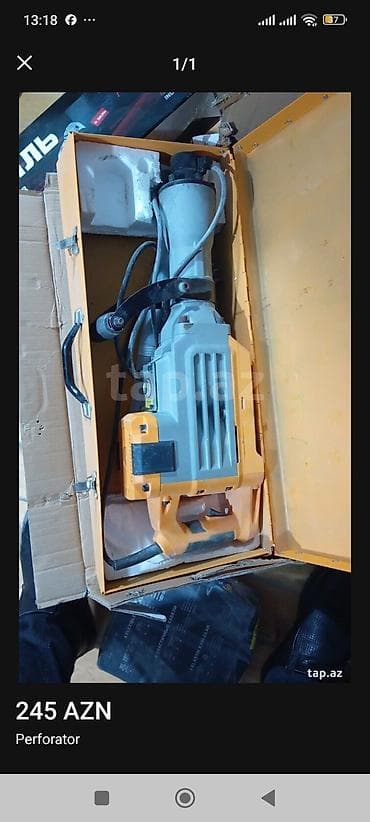 Perforator – 245 AZN Güclü elektrikli perforator. Betonda, daşda və at lalafo.az Perforator – 245 AZN Güclü elektrikli perforator. Betonda, daşda və