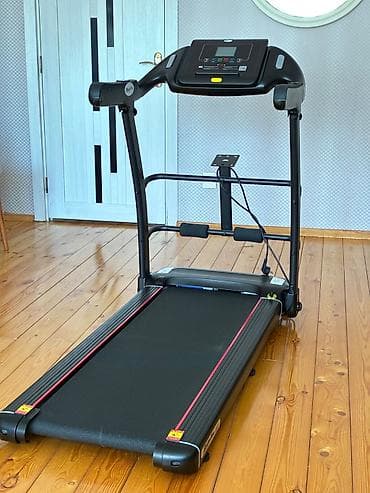 İdman və istirahət: Elektrikli qaçış trenajoru – evdə kardio və fitnes üçün - Kompakt — 2