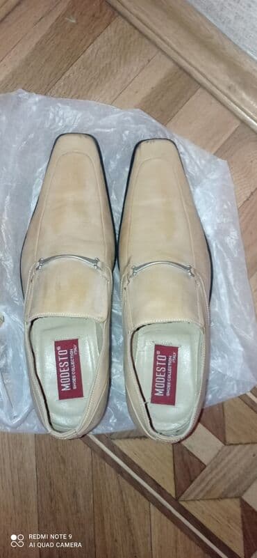 купить ботинки в баку: Ayaqqabi klassik xalis təmiz dəri İtaliya, 1 dəfə geyilib, cox baha — 1