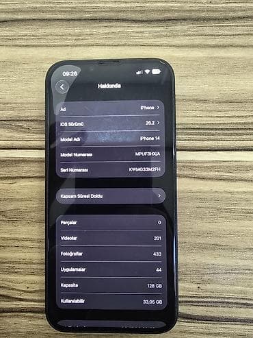 iphone 8 plus 32 gb: IPhone 14, 128 GB, Qara, Face ID — 1