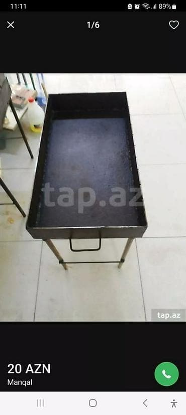 şifi: Manqal ayaqlari acilib baglanan muxtalif forma olcu ve qiymetlere — 4