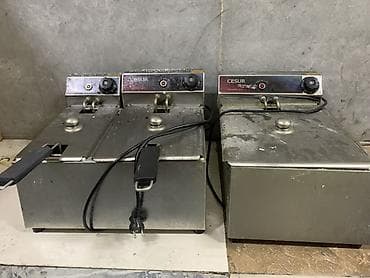 Elektrikli fritozlar qızartma məhsullar üçün əlverişlidir təzə alınıb