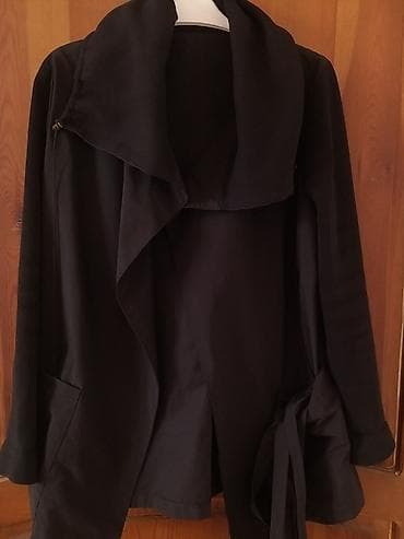 uzun kurtka: Rezin strench qara rəngli qadın kurtkası. Bu yüngül kurtka gündəlik — 1