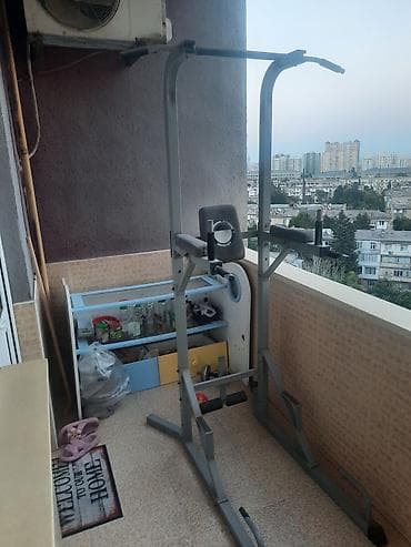 Turniklər və bruslar: Coxfunksiyalı İdman Aleti - Tip: Ev üçün güc stansiyası (Power Tower) — 1