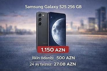 Samsung Galaxy S25 Ultra, 512 GB, Sənədlərlə, Hissə-hissə ödəniş, Zəmanət