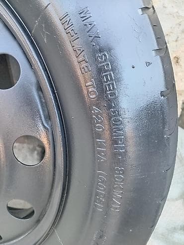 17 diskler: Hankook ehtiyat (donut) təkəri və polad disk - Brend: Hankook - Ölçü — 5