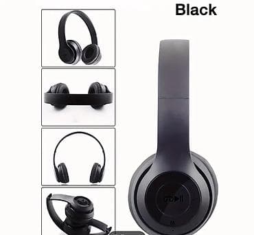 irshad telecom iphone 11 pro: Qara rəngli simsiz/teleqülləsiz (Bluetooth) qulaqlıq - Over-ear — 2