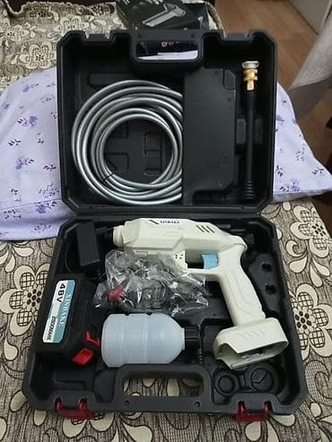 Оборудование для мойки: Portativ akkumulyatorlu mini yuyucu/püskürdici seti Komplekt: - — 6
