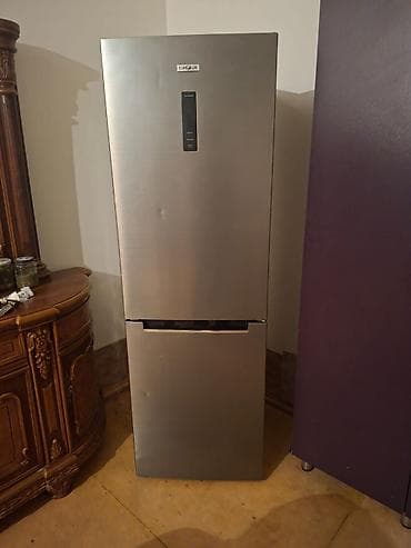 EuroLUX iki bölməli soyuducu - Rəng: paslanmayan polad (inox) gövdə -