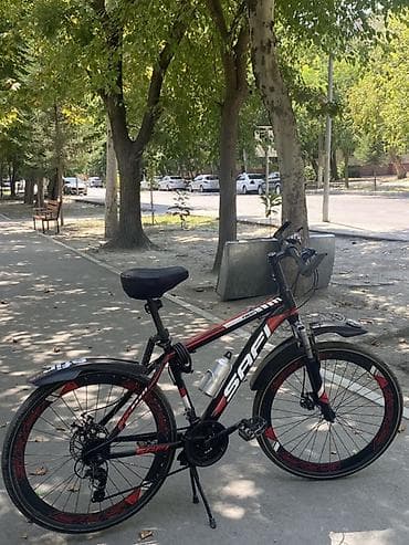 velosiped maşa: Safi marka şəhər/trek velosipedi - Gödək ölçülü alüminium tipli — 3