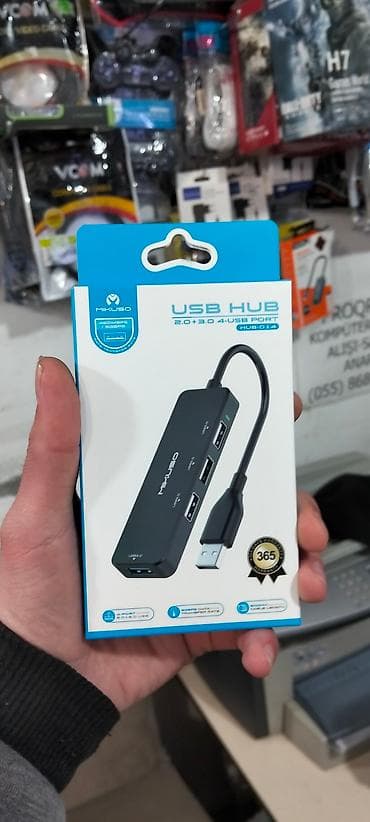 Usb port 4 portludur Yenidir satış mağazadadır metro daxilinə