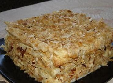 tort sekli: Napaleon tortu xirt xirtli ağızda əriyən bir dadla hazırlanır .1 kq — 3