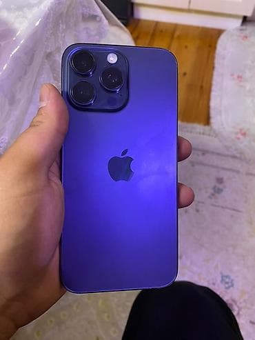 11promax 256gb: IPhone 14 Pro, Deep Purple, Qırıq — 3