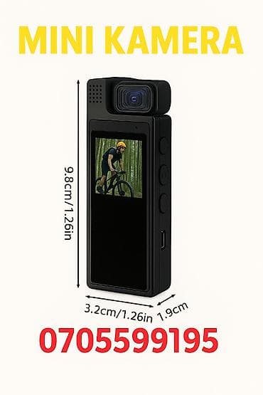 hd recorder: Mini kamera ✅️ Saatlarla çəkiliş etmək və səs yazmaq mümkündür ✅️ — 1
