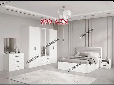 mebel skaflar: Yataq otağı mebel dəstləri – yeni sifarişlə hazırlanır Tərkib: - — 8