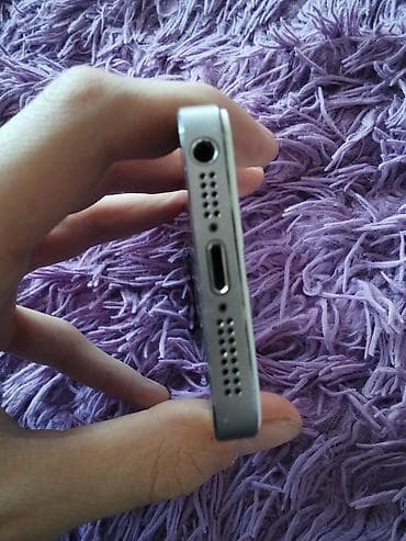 ayfon satilir: IPhone 5s, 16 GB, Gümüşü, Barmaq izi — 5